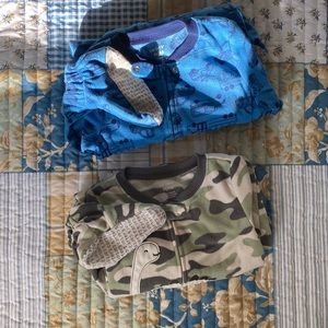 Carter’s fleece footies size 4T